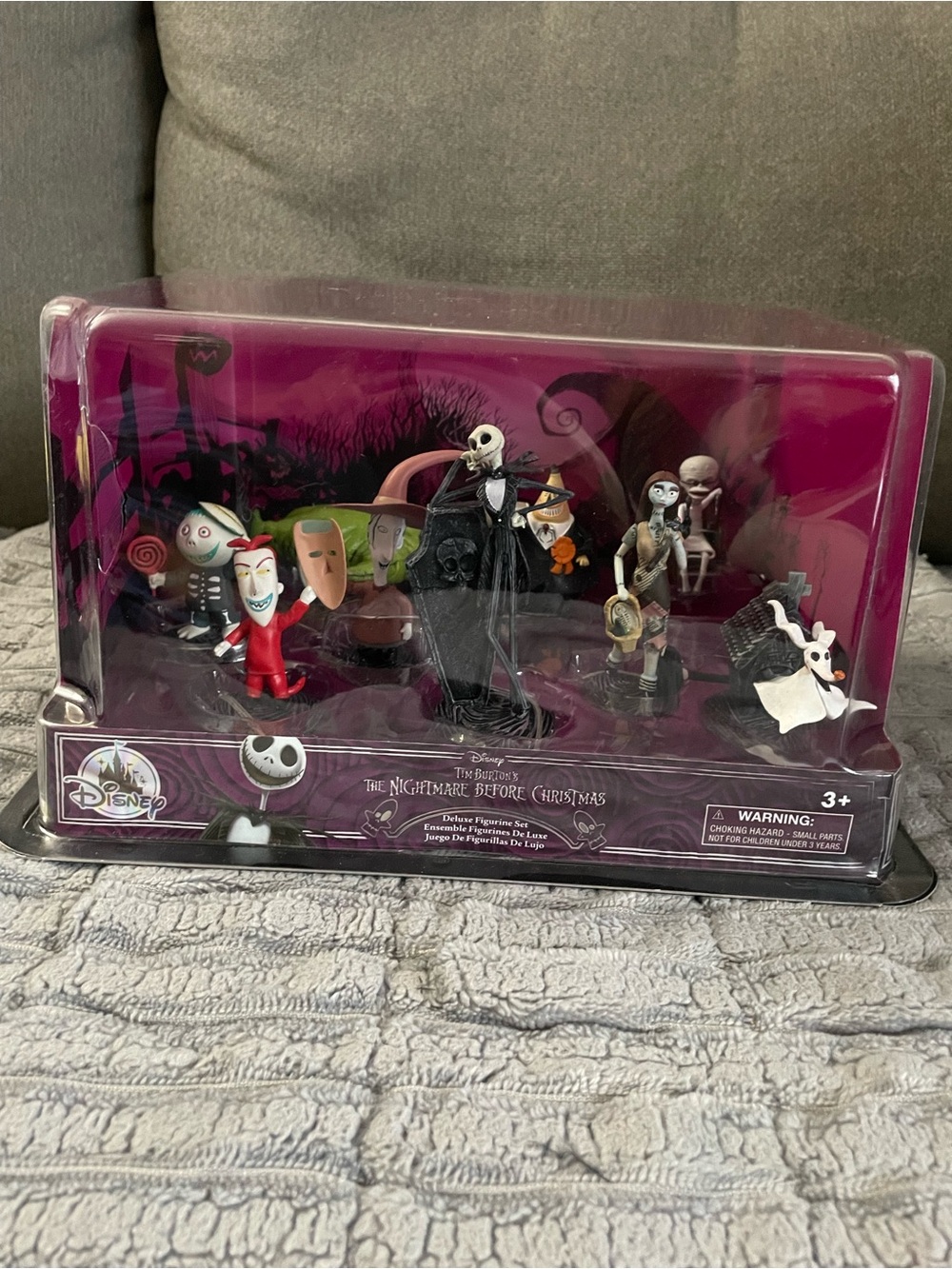 Disney The Nightmare Before Christmas Mini Figure Set - Pink & Black Packaging